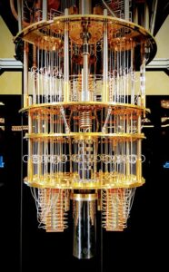 IBM Q quantum computer by Lars Plougmann